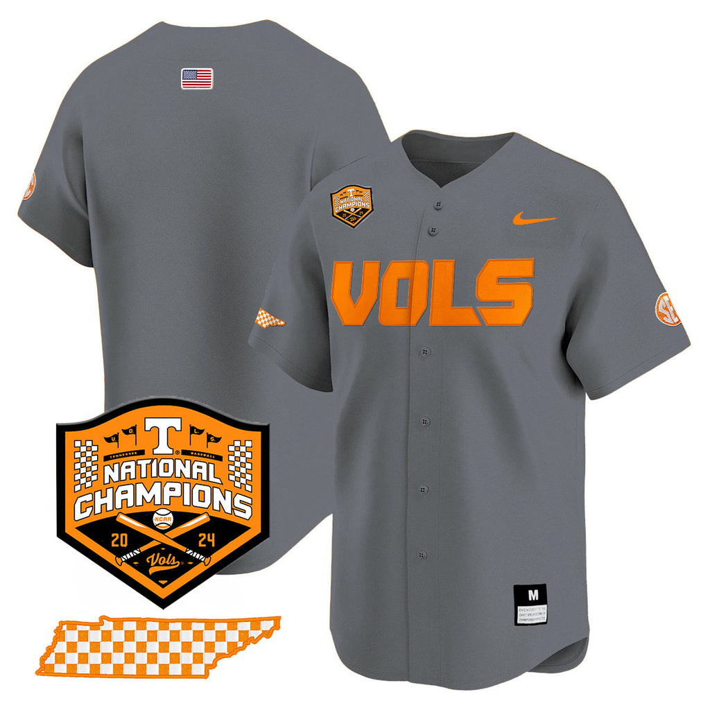 Women's Tennessee Volunteers 2024 National Champions Vapor Premier Limited Jersey V1 - All Stitched