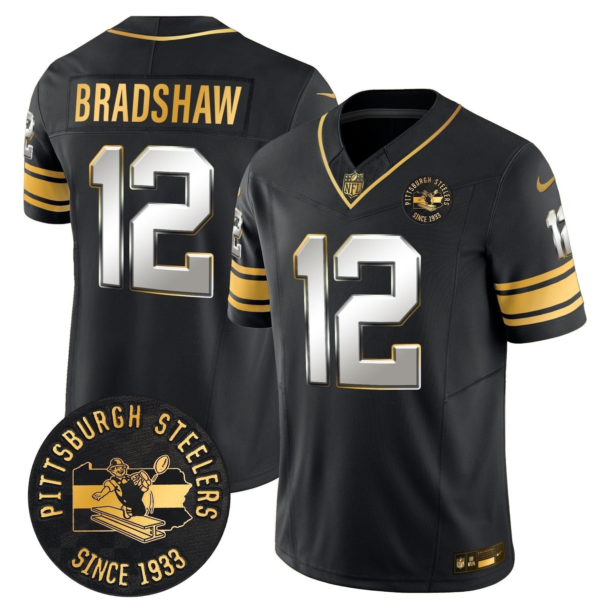 PS Throwback 1933 Patch Gold Vapor Limited Jersey