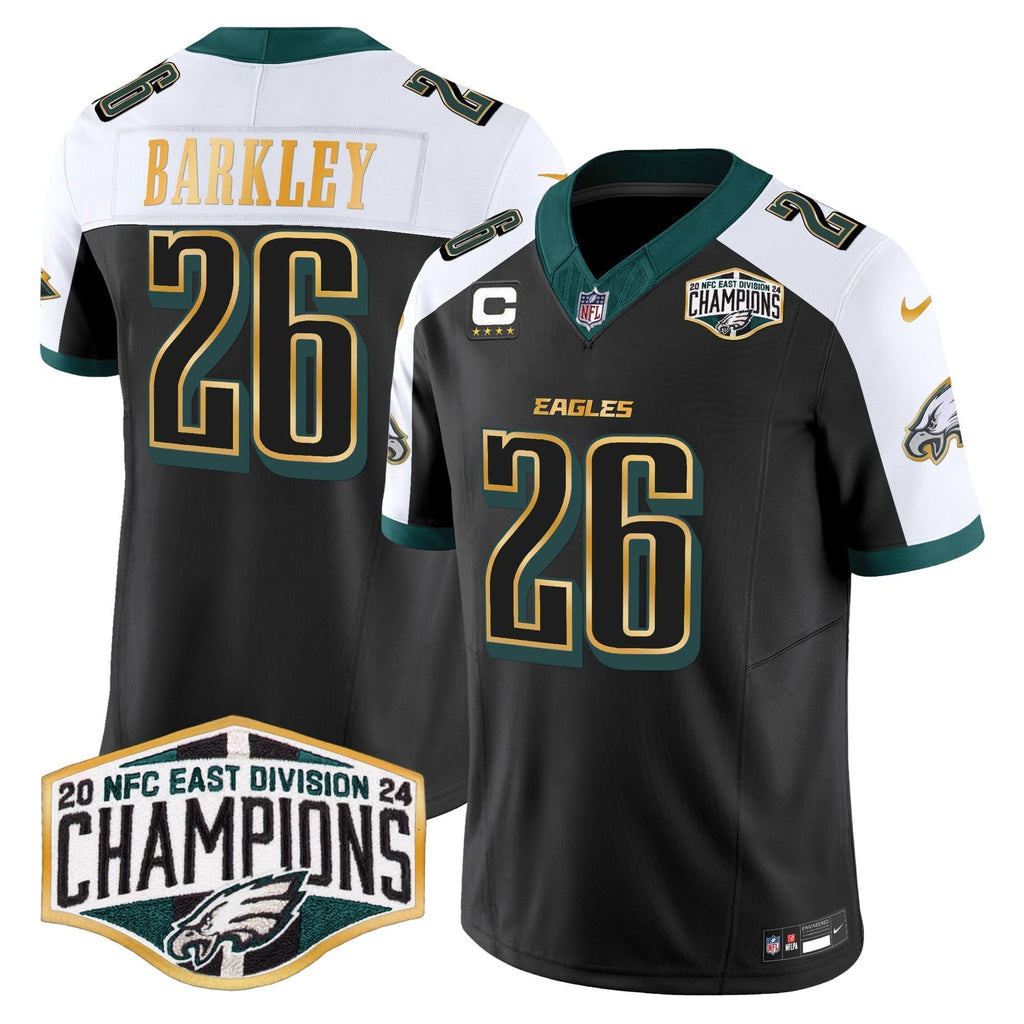 PHI 2024 NFC East Division Champions Gold Trim Vapor Limited Jersey