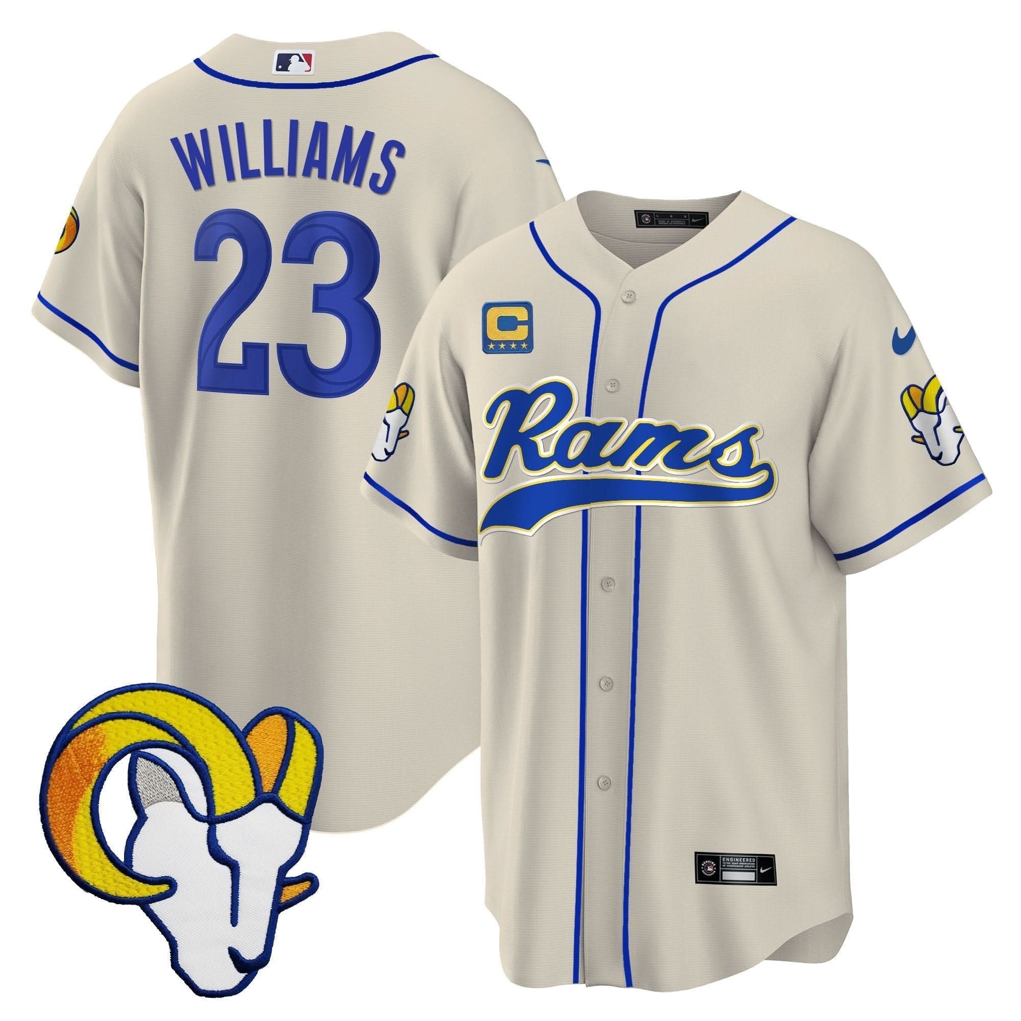 LAR Baseball Jersey - All Stitched