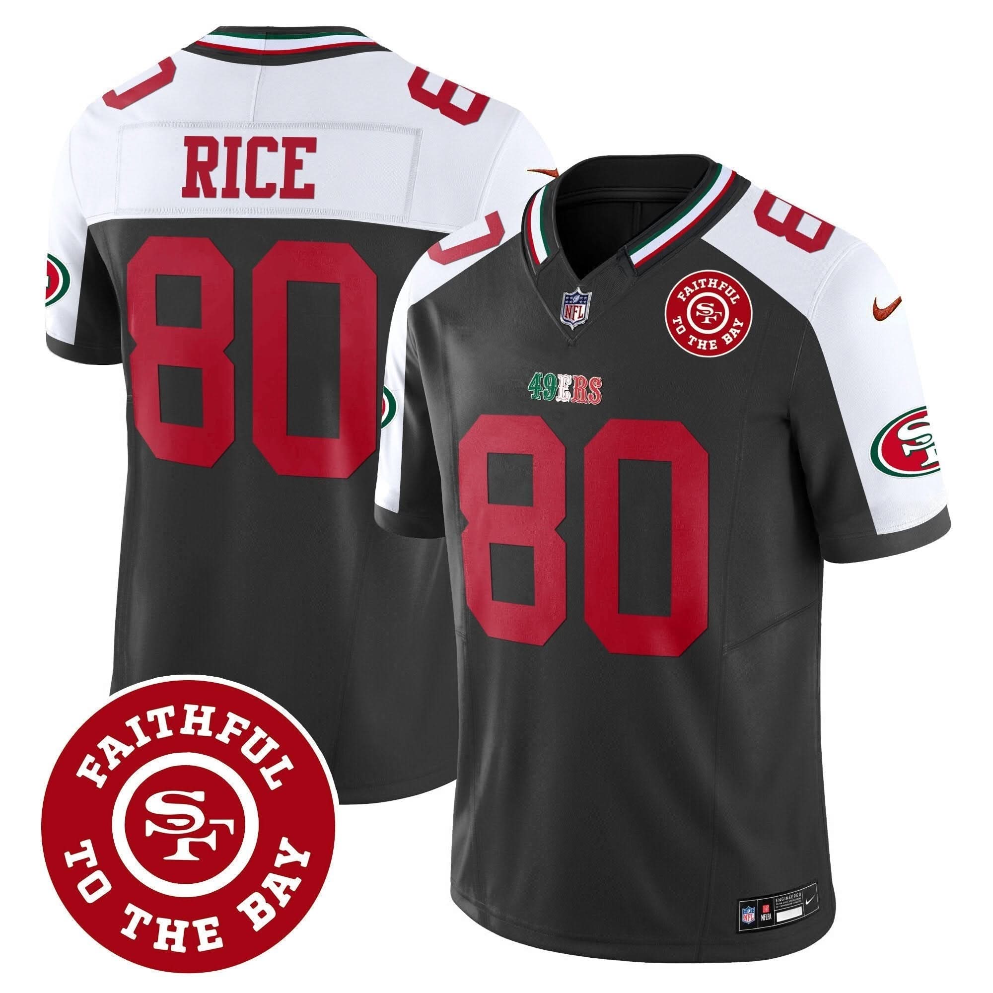 SF Mexico Faithful To The Bay Patch Vapor Jersey