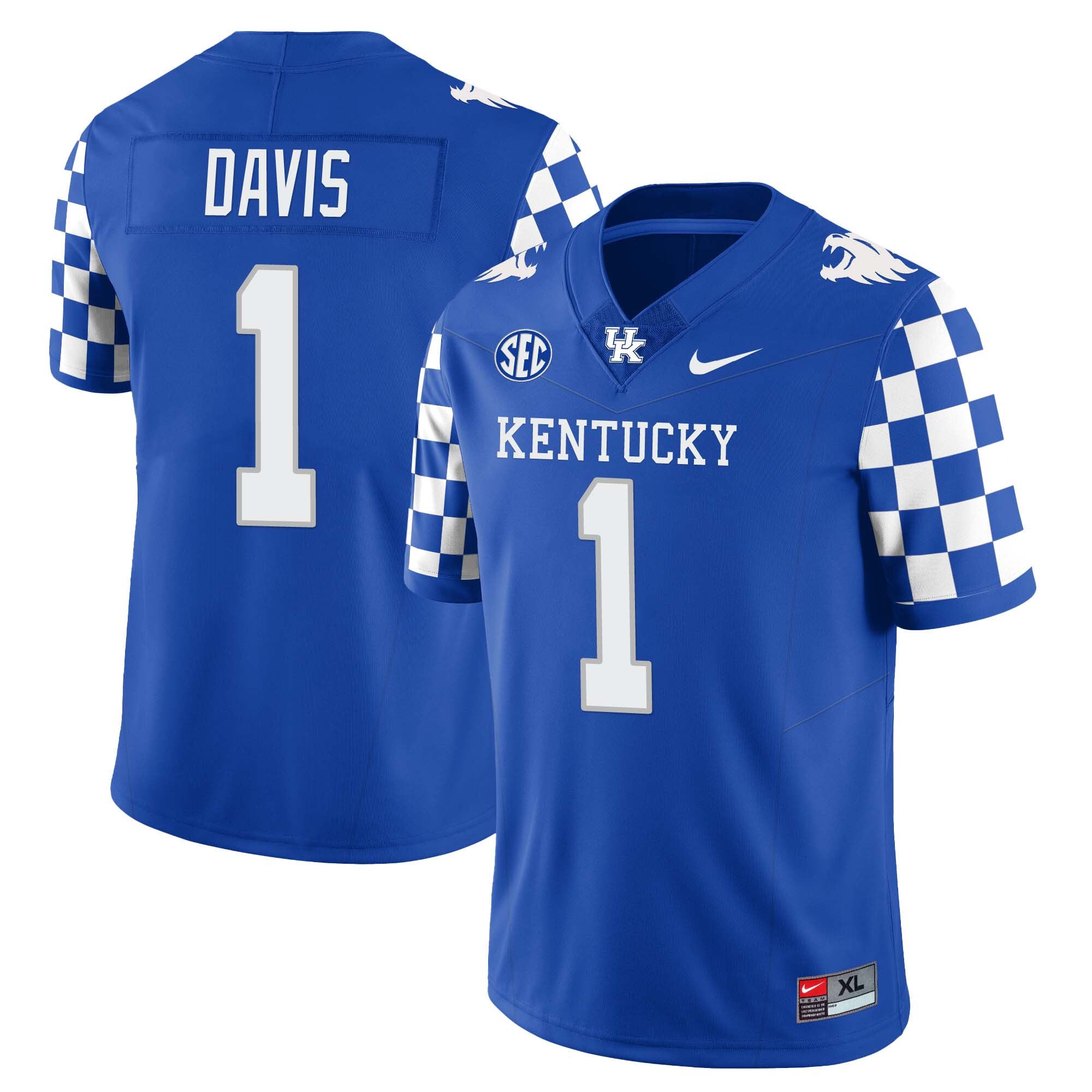 Menâs Kentucky Wildcats Football Jersey â All Stitched