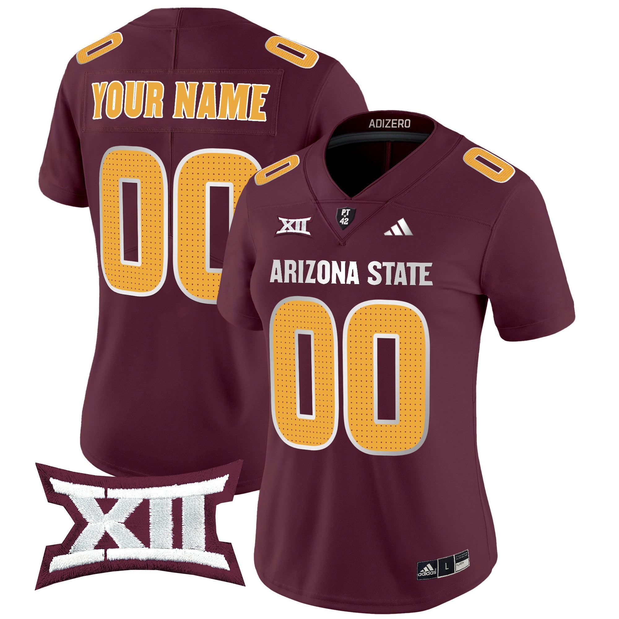 Arizona State Sun Devils 2024 Vapor Limited Custom Jersey V2 - All Stitched