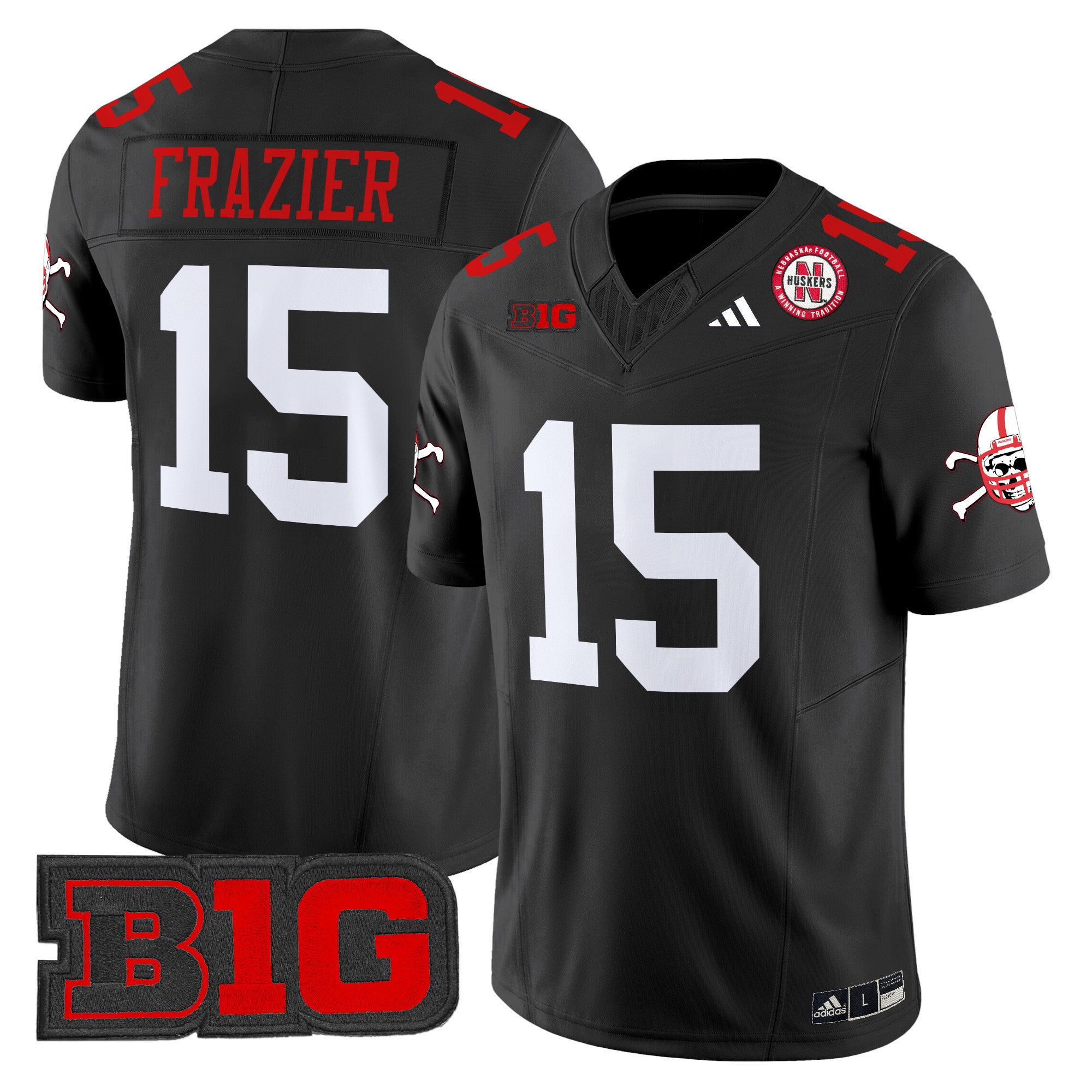 Men's Nebraska Cornhuskers 2025 Vapor Limited Jersey V2 - All Stitched